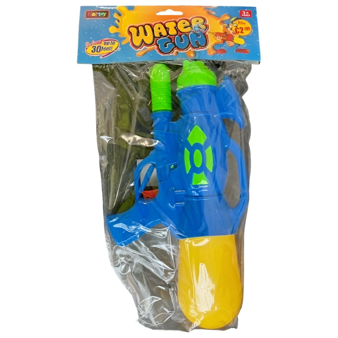 Pump-Action Water Gun – Green and Blue