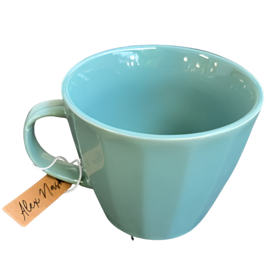 Greenwich Glaze Blue Mug 12oz – Elegant Ceramic Mug