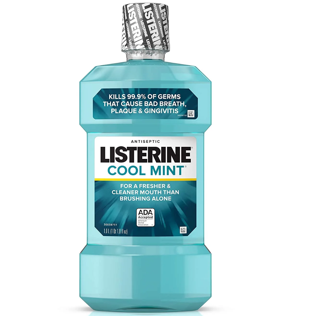 Listerine Cool Mint Mouthwash 1L