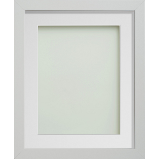 White Double Mount Frame - 6x8 Inch