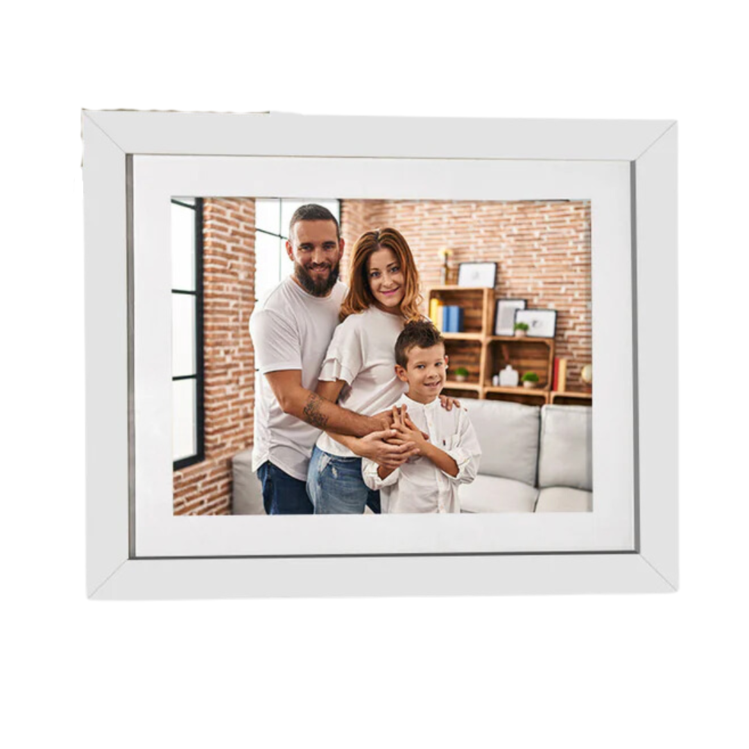 8x10 Double Mount Frame - White