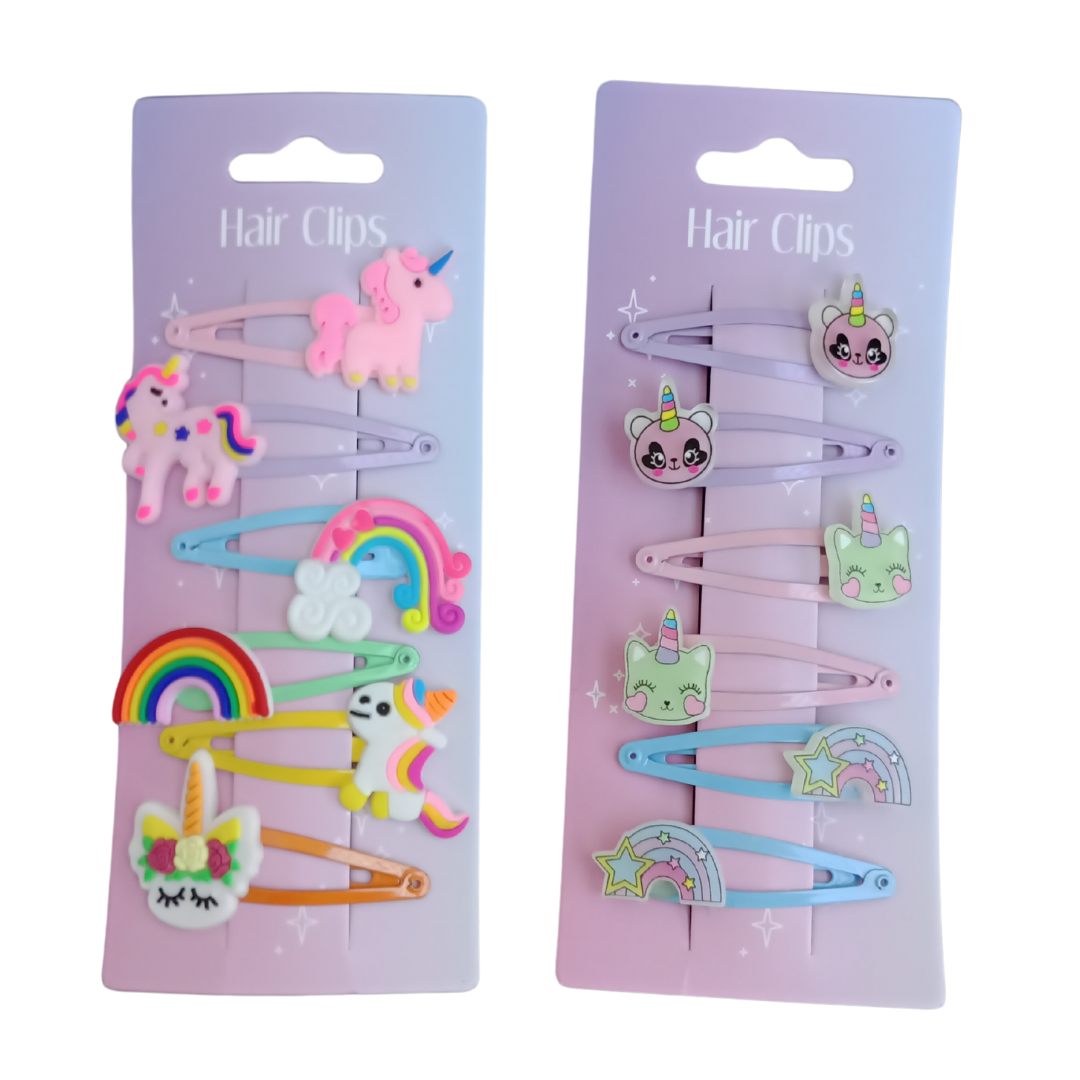 Kids Hair Clips Fun and Colorful Hair Accessories