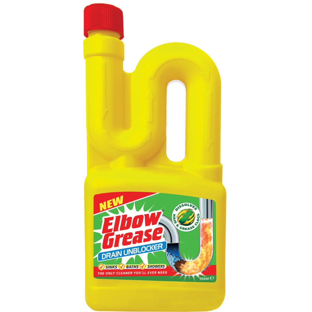 Elbow Grease Drain Away Un-blocker 750ml