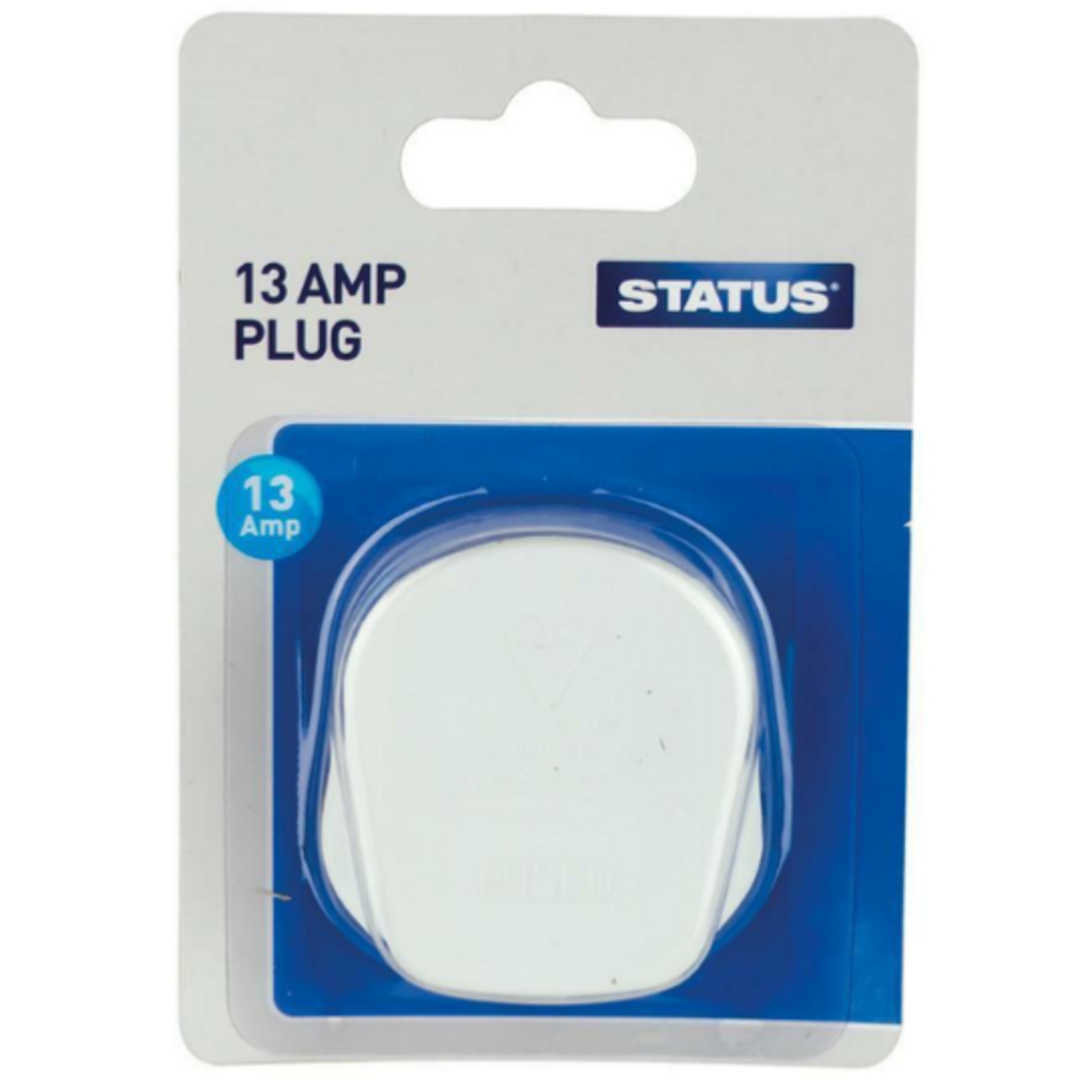 13 Amp Plug White Status