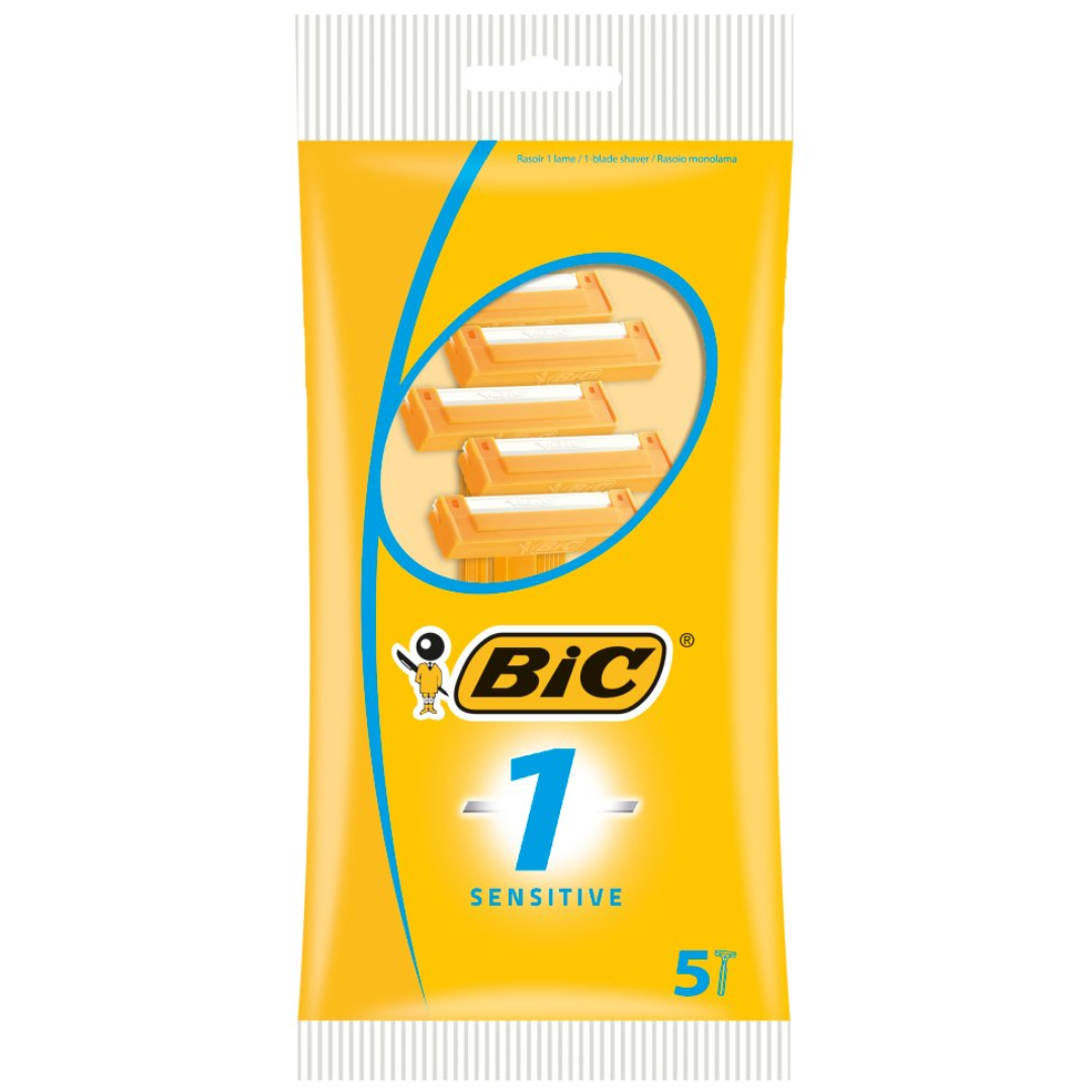 Disposable BIC Razors Sensitive 5PCS