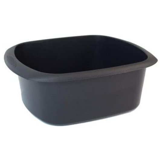 Rectangular Washing Up Bowl 11L Graphite Grey