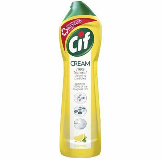 Cif Cream Tough Cleaner Lemon 500ml