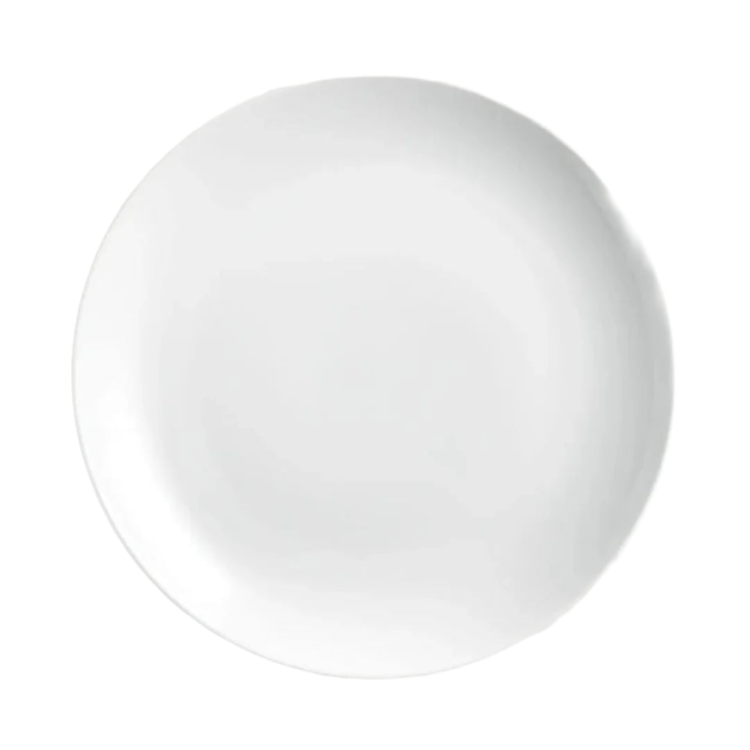 White 10.5" Coupe Dinner Plate