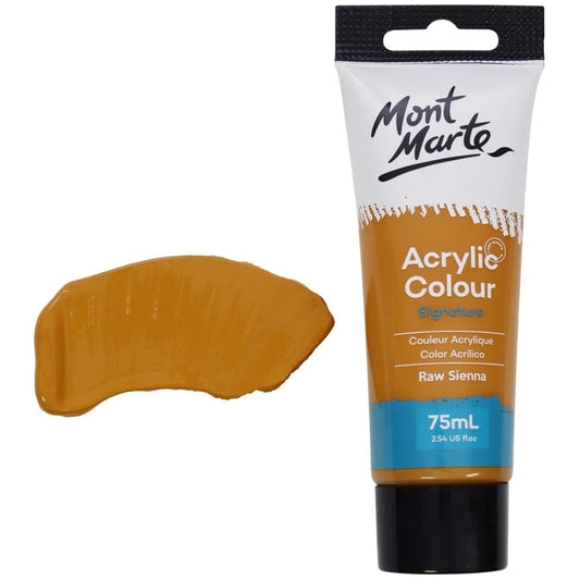 Mont Marte 75ml Acrylic Paint – Raw Sienna