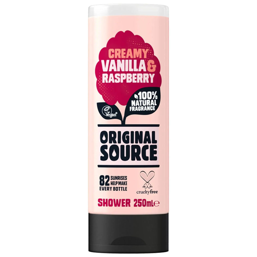 Original Source Shower Gel Vanilla & Raspberry 250ml