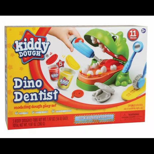 Kiddy Dough Dino Dentist Play Dough