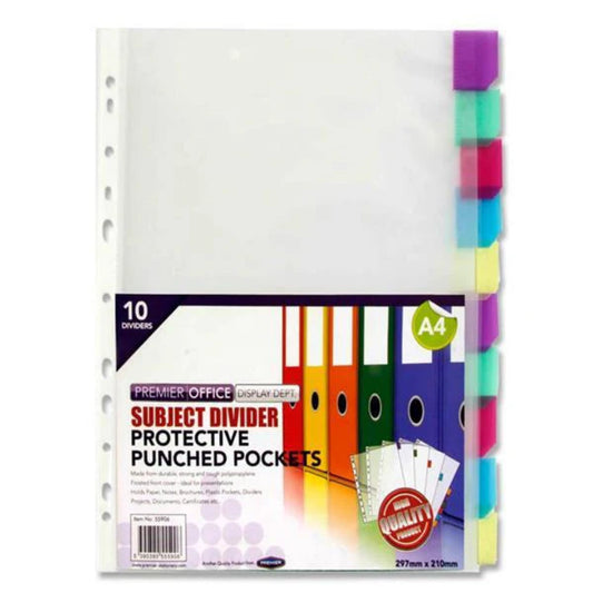 Premier Depot Punched Pockets with Dividers