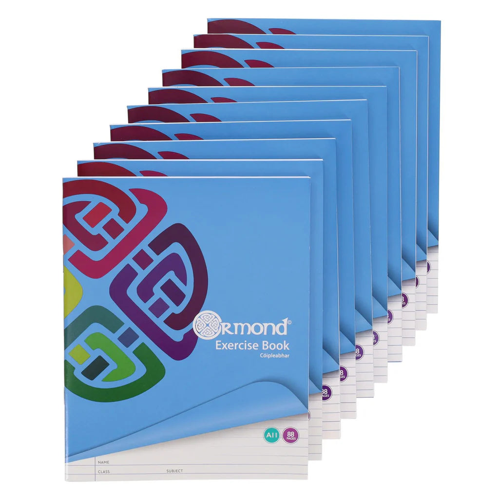 Ormond Exercise Books 10 Packs