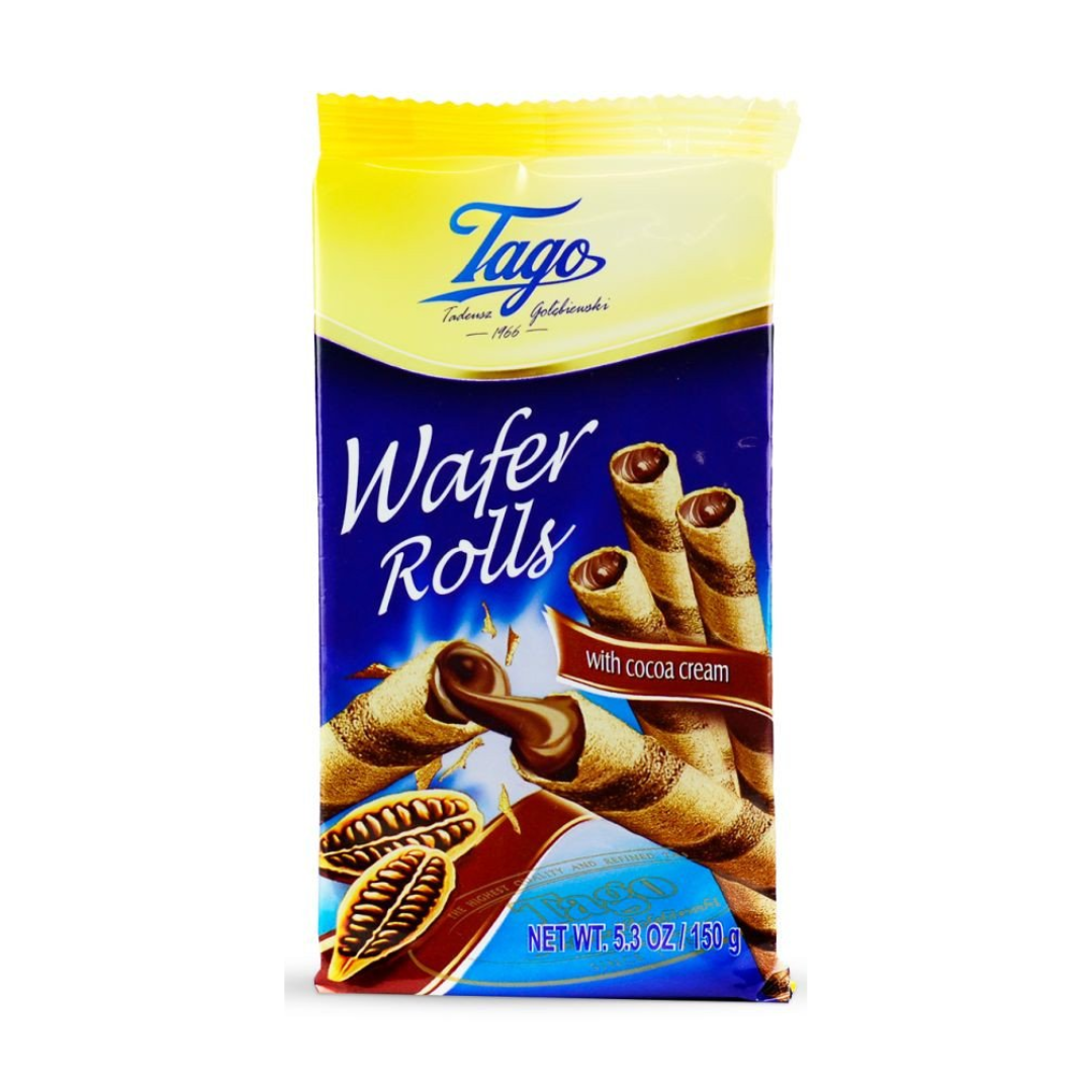 Tago Wafer Rolls Cocoa Cream 150g