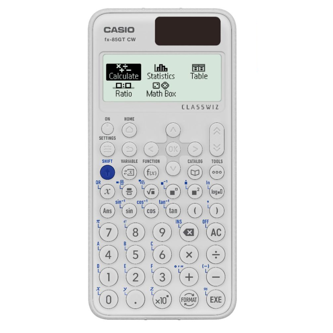 Casio FX83GTCW White Scientific Calculator