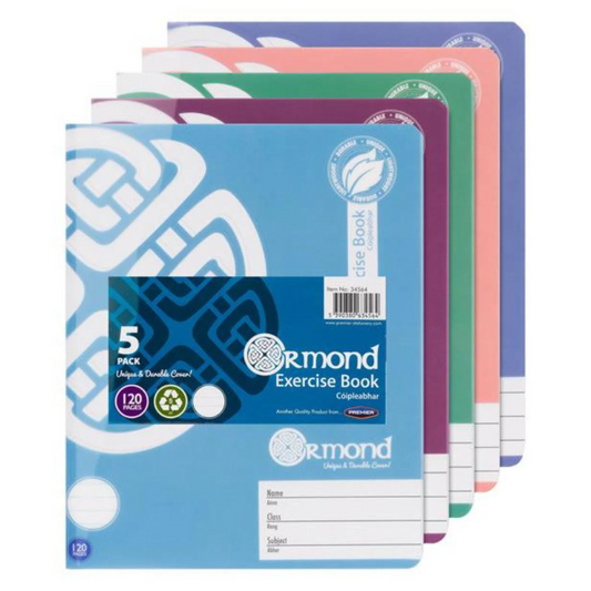 5 Pack of Ormond 120-page