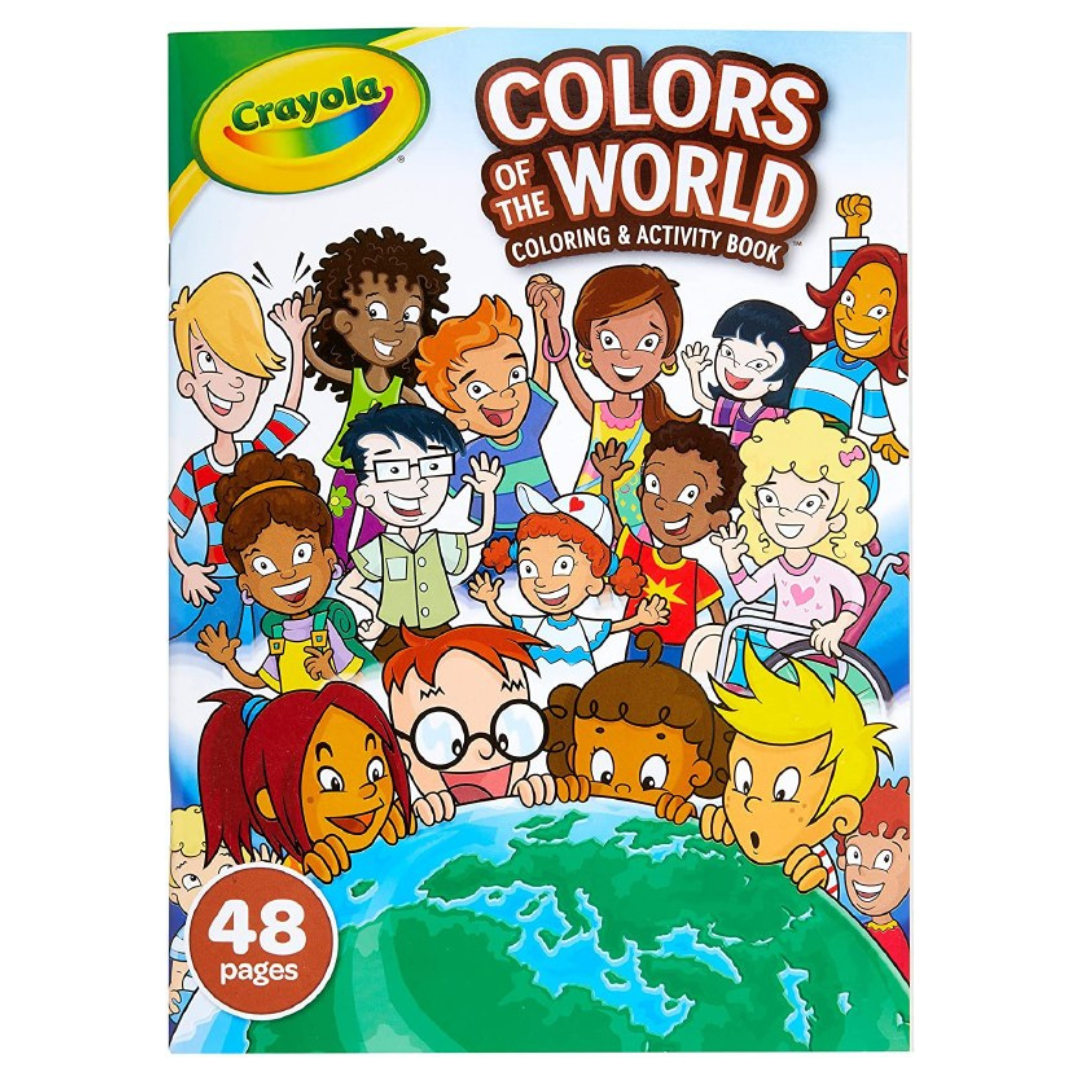 Crayola Colors of the World Coloring Book – 48 Pages