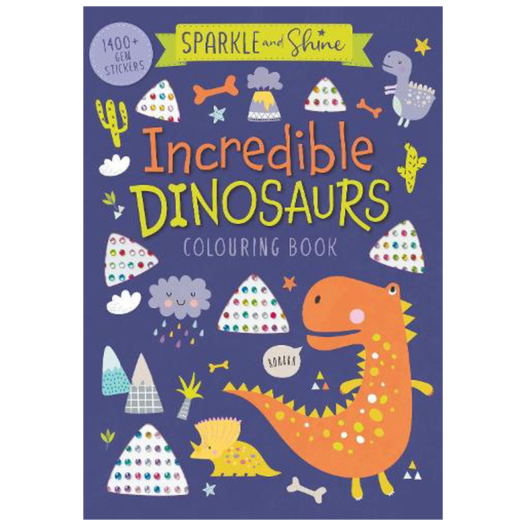 Sparkle & Shine Incredible Dinosaur Coloring Book