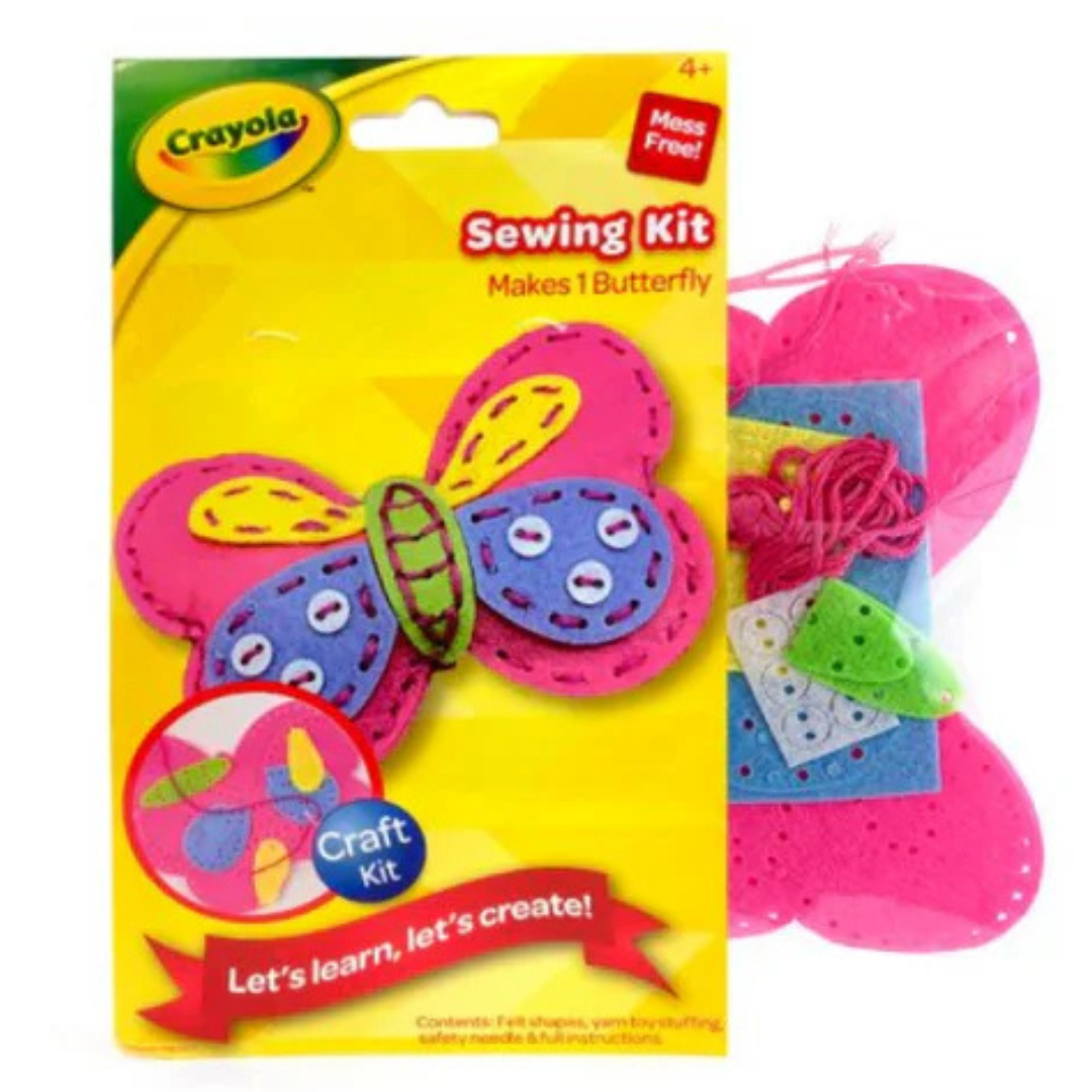 Crayola Butterfly Sewing Kit – Creative Craft for Kids