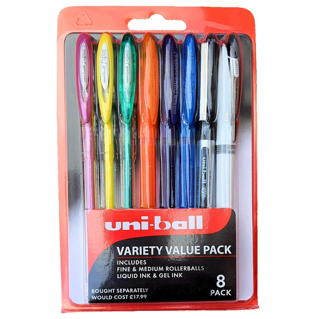 Uni-Ball Variety Value 8 Pack