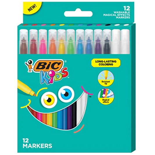 BIC Kids Magic Markers – 12 Pack