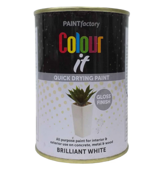 Colour It White Gloss Paint Tin 300ml