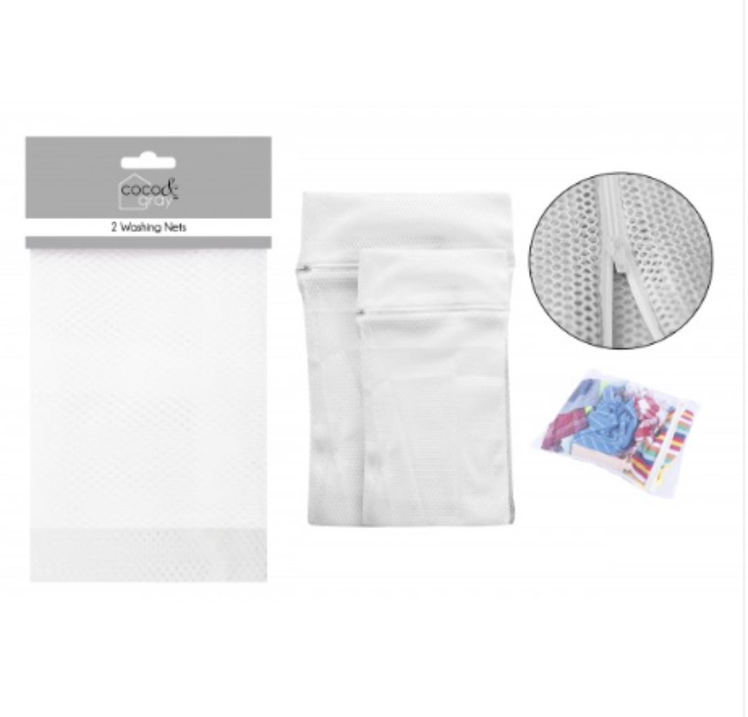 Set of 2 Washing Machine Mesh Laundry Bags