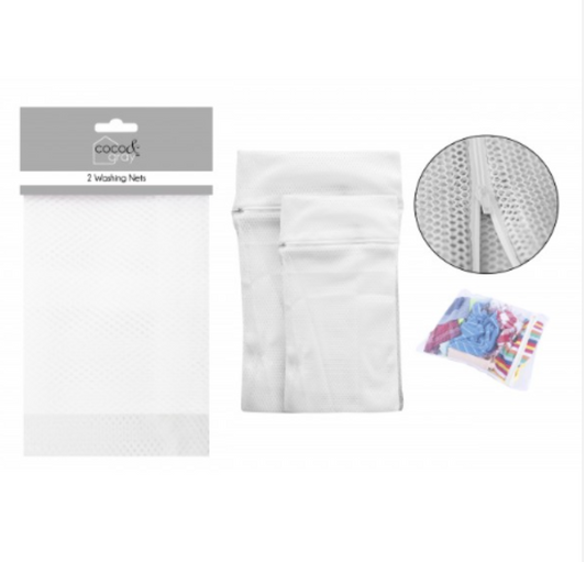 Set of 2 Washing Machine Mesh Laundry Bags