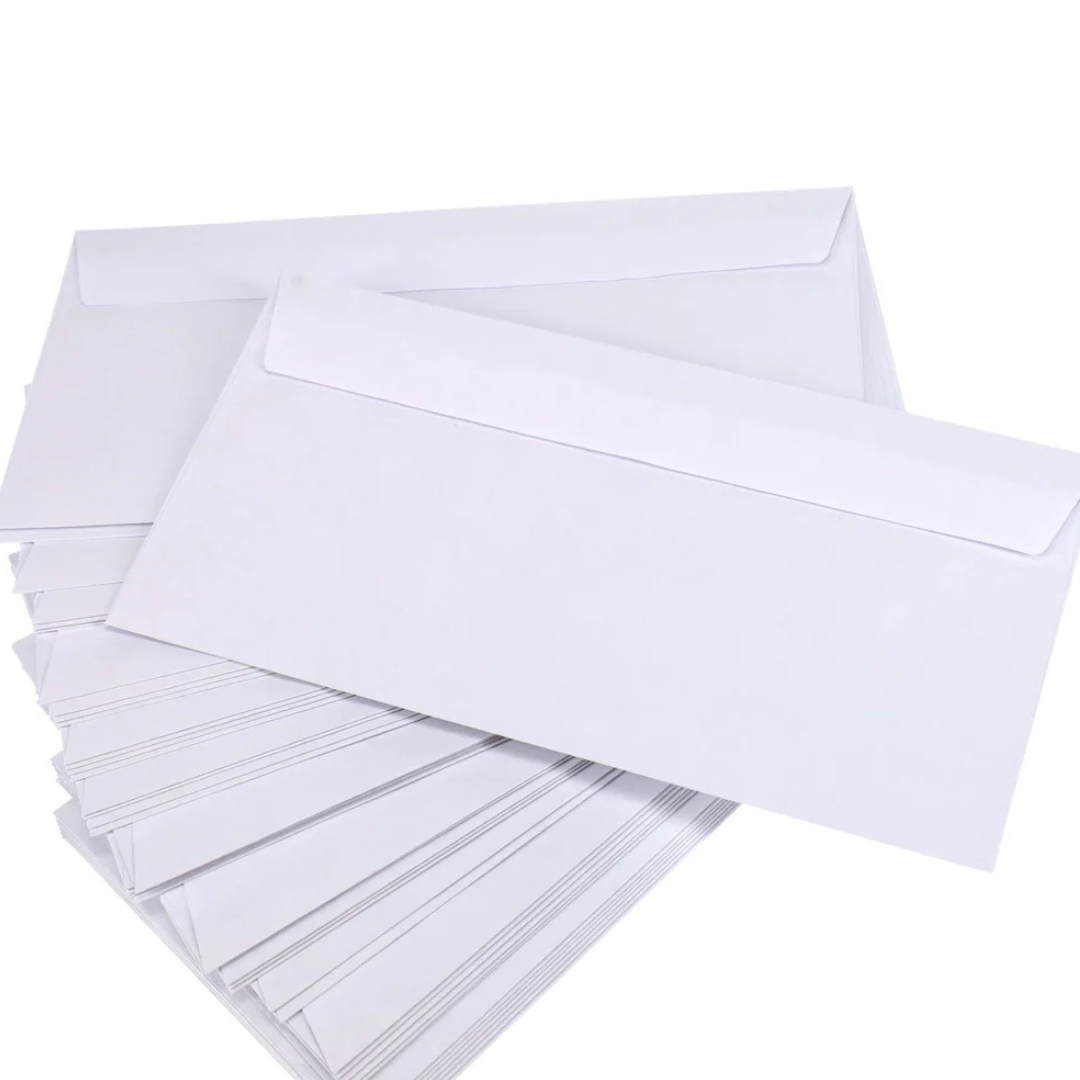 Peel and  Seal Envelopes 110mm x 220mm