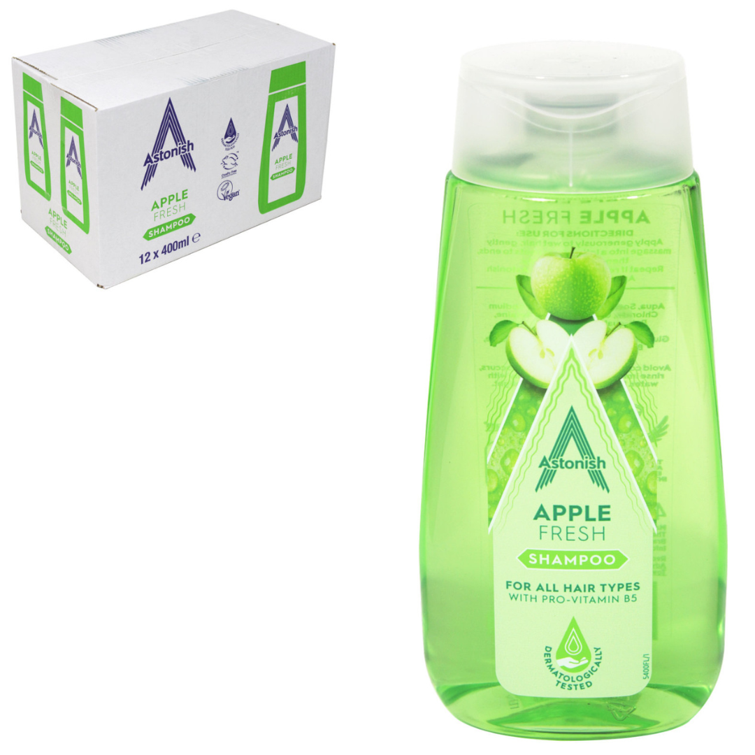 Astonish Apple Fresh Hair Shampoo 400ml