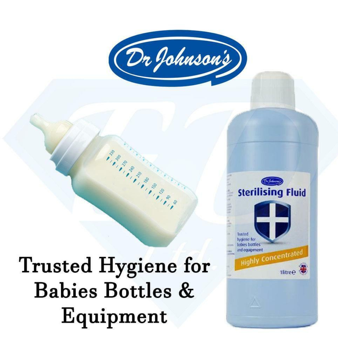 Dr. Johnson's Sterilising Fluid 1L.