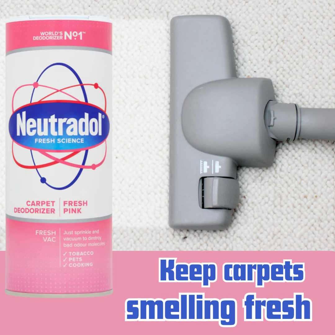 Neutradol Carpet Deodorizer Fresh Pink