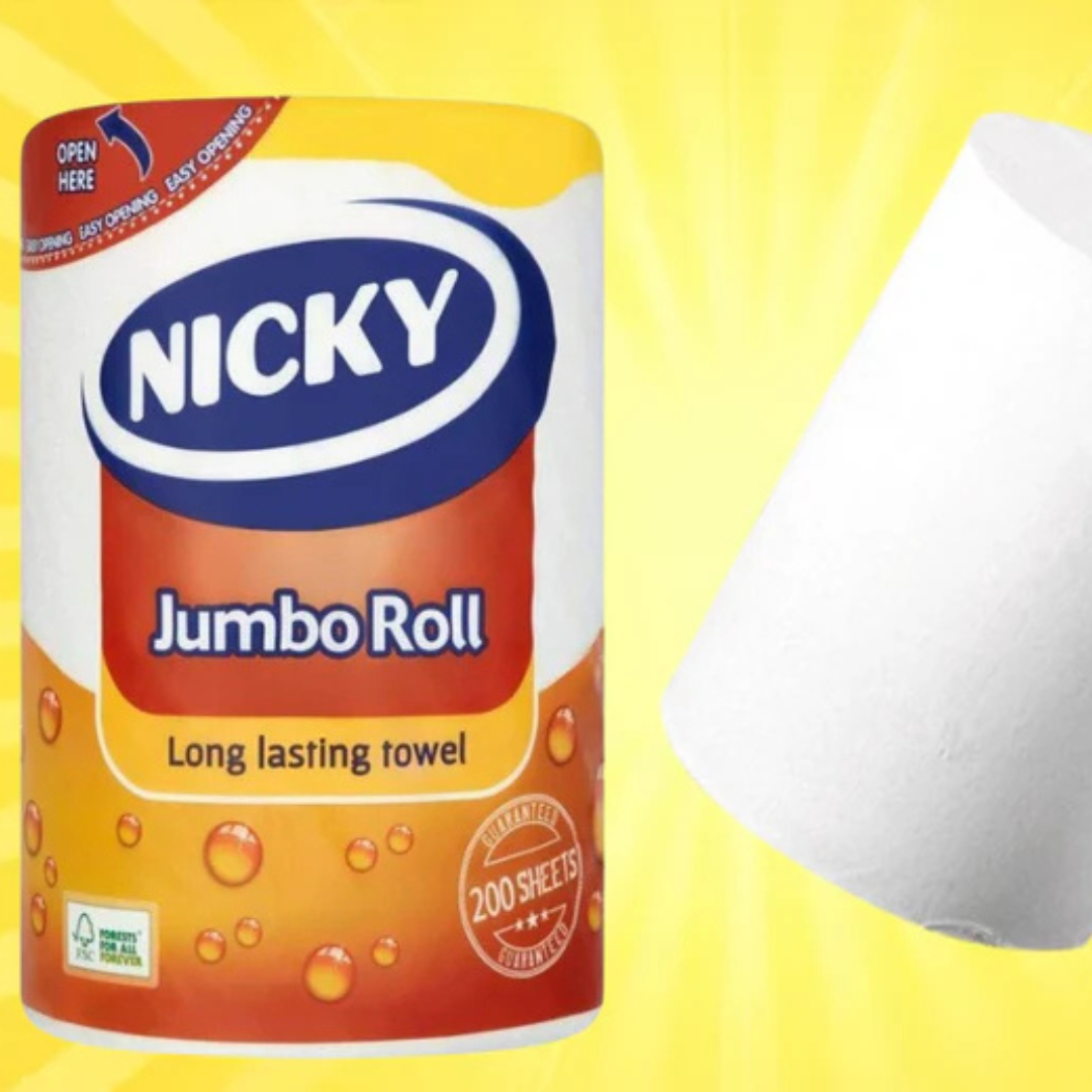 Nicky Jumbo Kitchen Roll