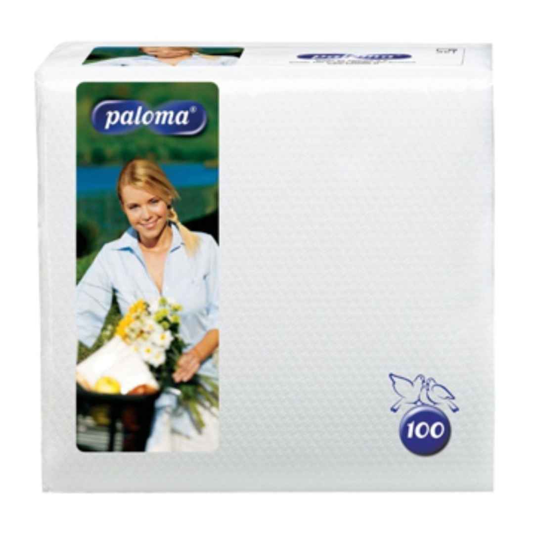 1 Ply White Napkins 30cm x 30cm