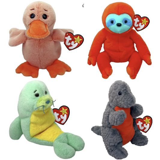 TY Beanie Baby Plushes