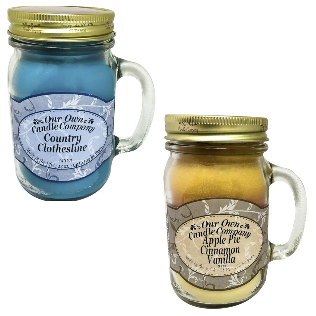 OOCC Mason Jar Candles