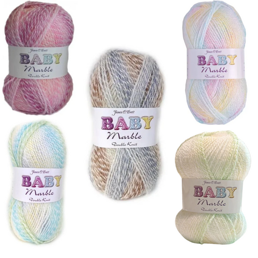 100g Baby Marble Double Knitting Yarns