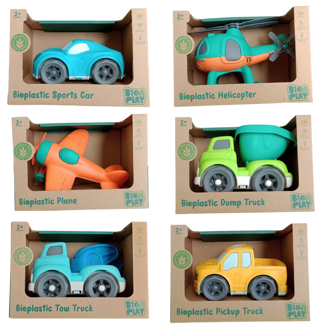 Bioplastic Toy Vehicles