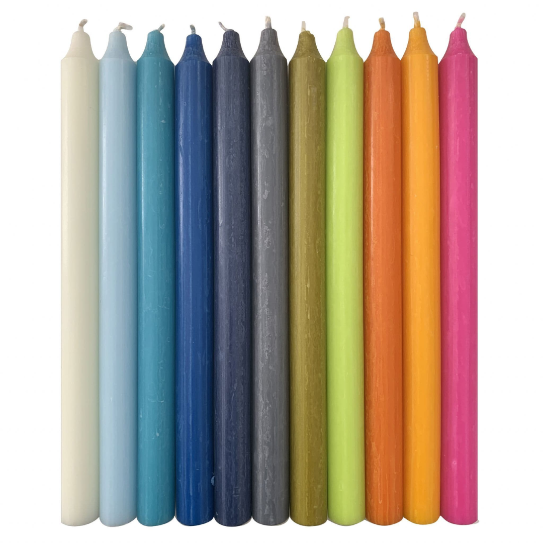 Stick Candles 290mm Assorted Colours