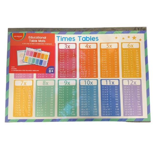 Keyroad Multiplication Educational Table Mat