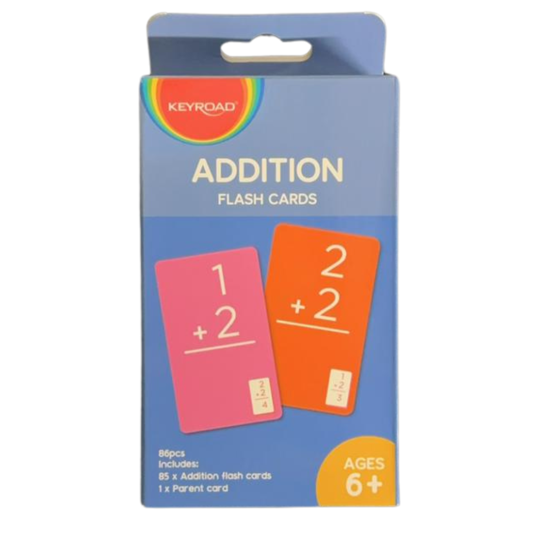 Kids Addition Flash Cards – 86 Cards for Fun Math Learning