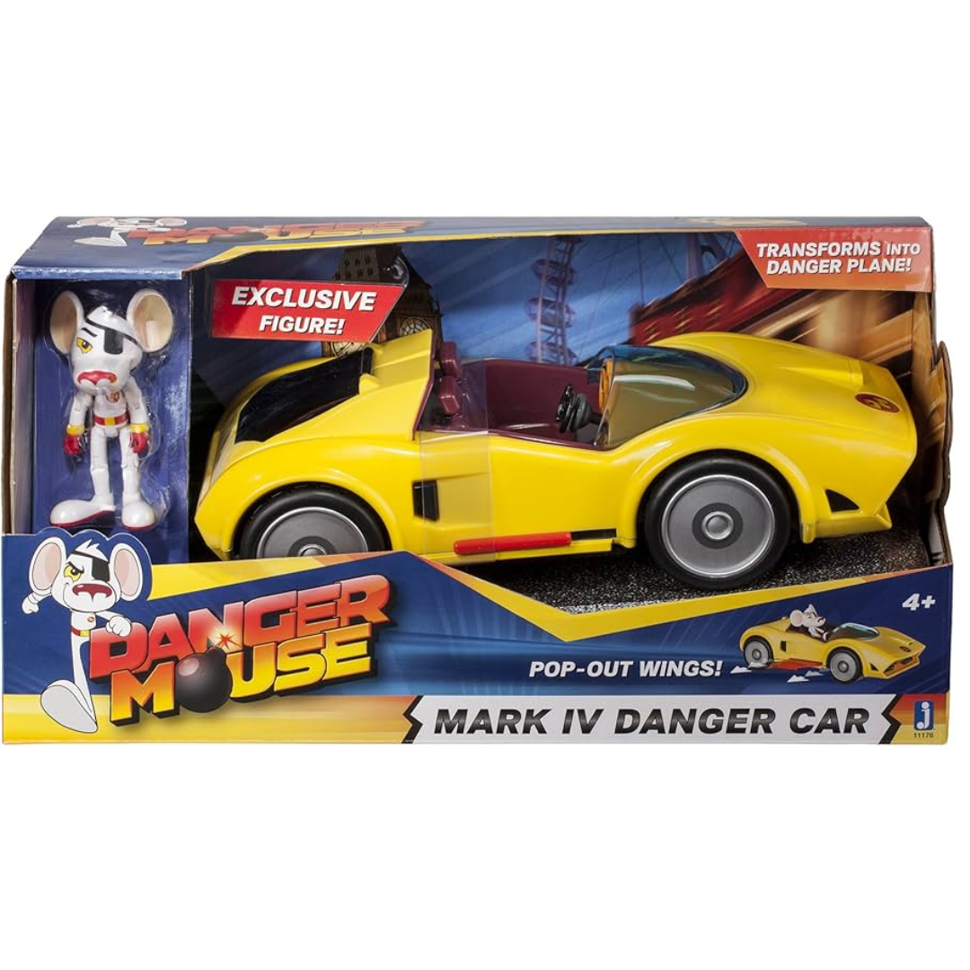 Pop-Out Danger Car Playset