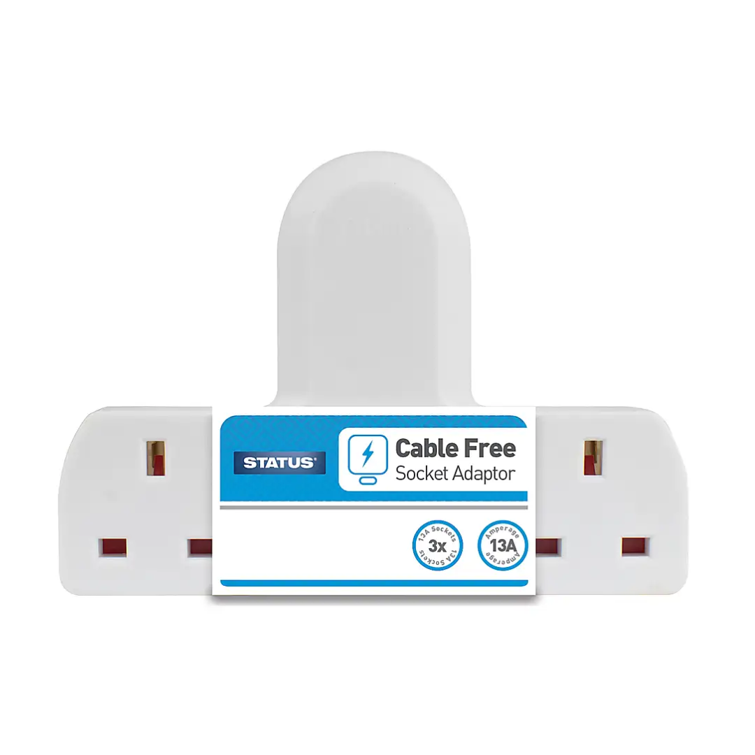 3-Way Cable-Free Socket