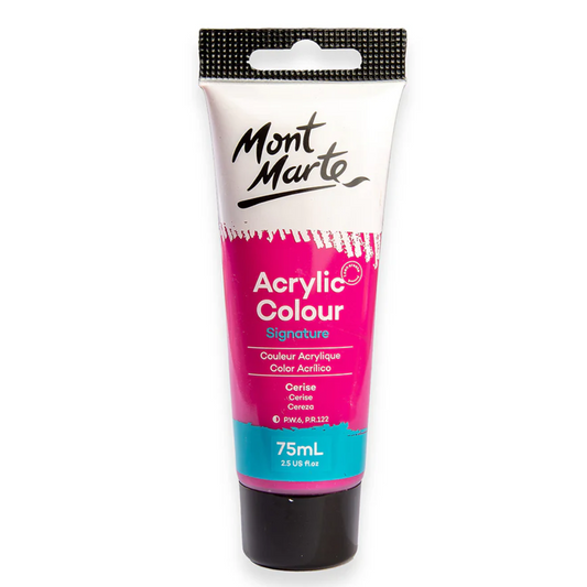 Mont Marte 75ml Acrylic Paint - Cerise