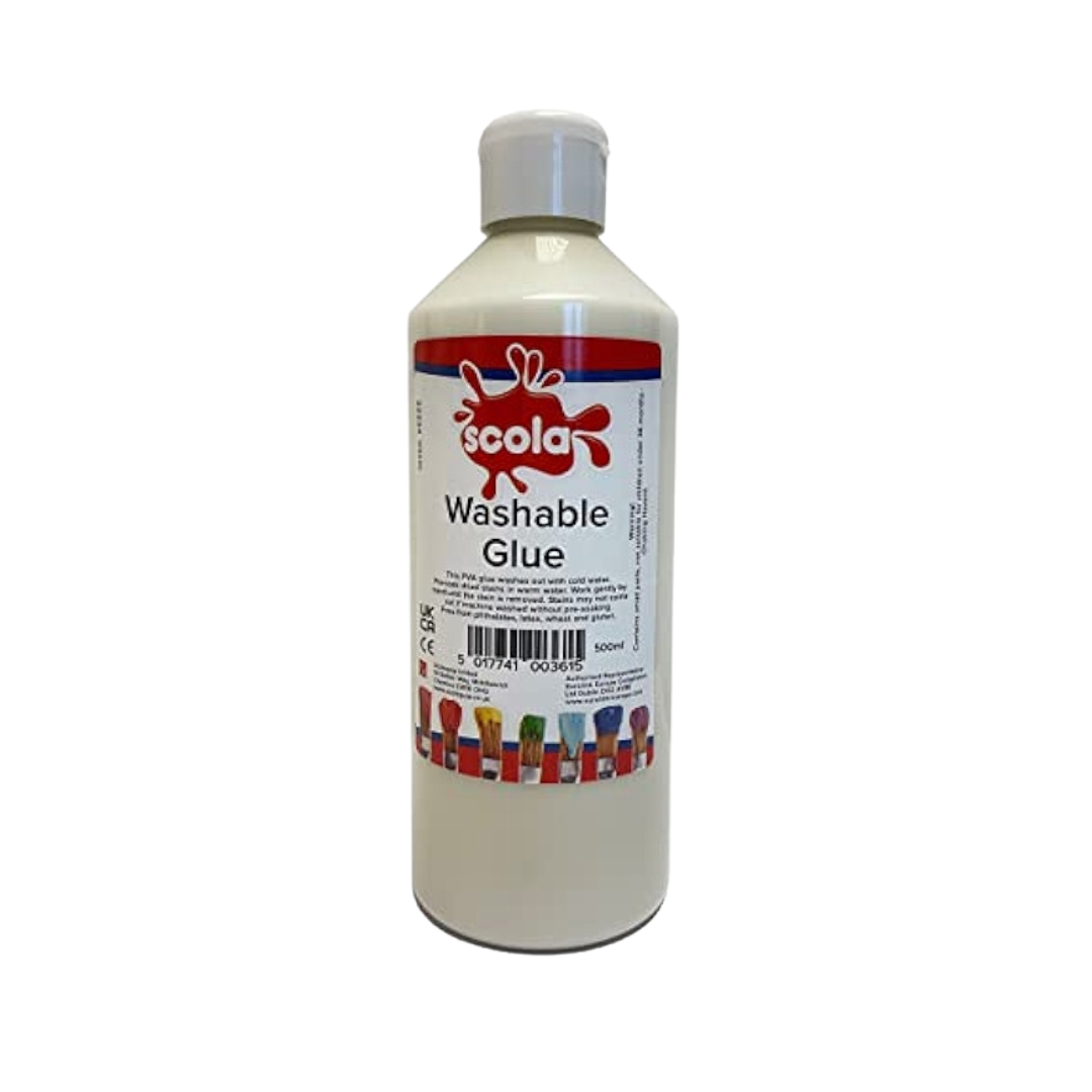 Scola Washable PVA Glue 500ml