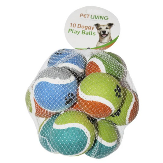 10PK Pet Tennis Balls