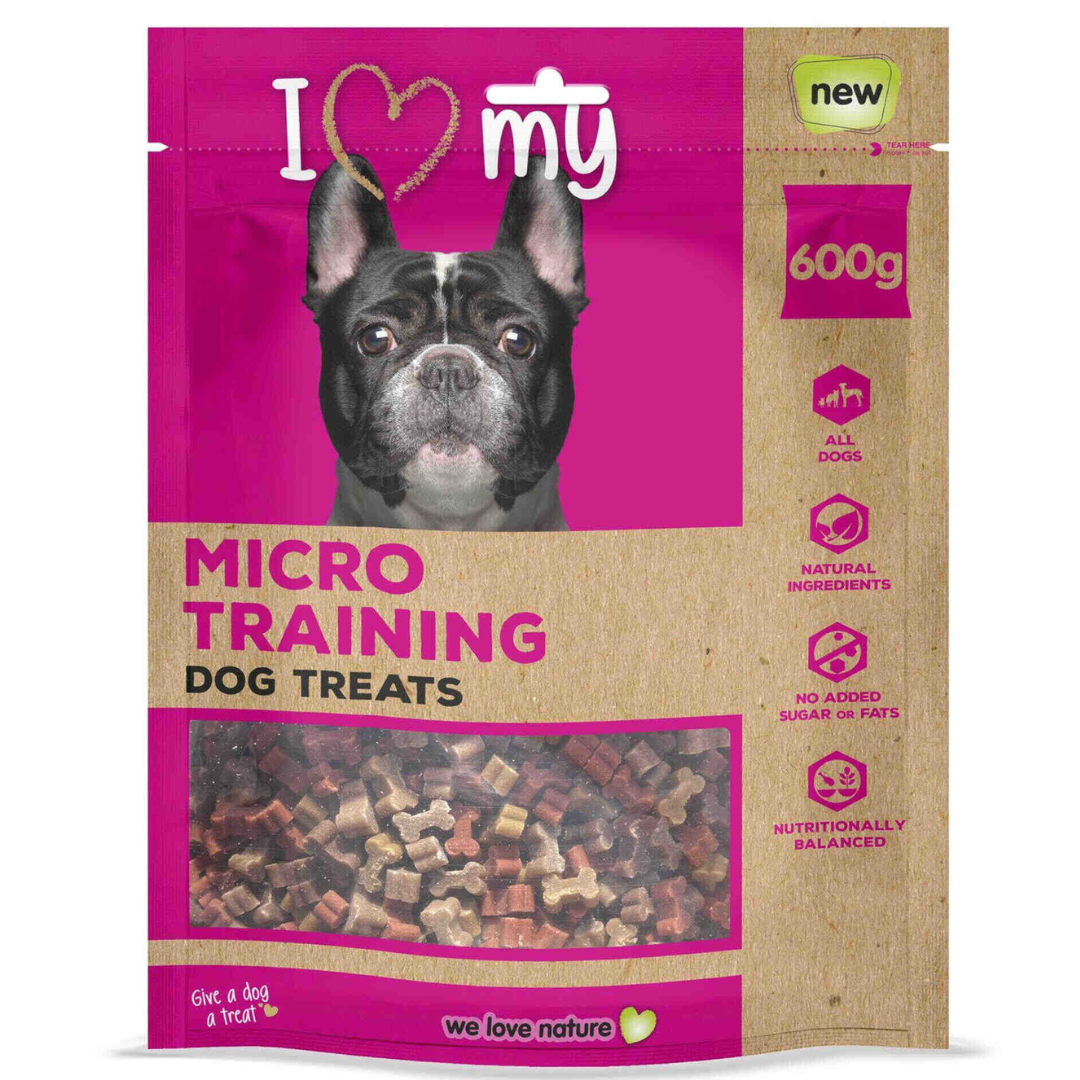 I Love My Mirco Training Treat  600G