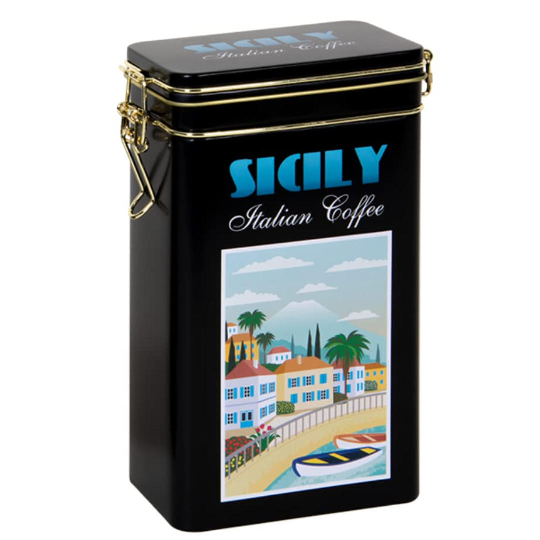 SICILIAN - Rectangular Coffee Tin