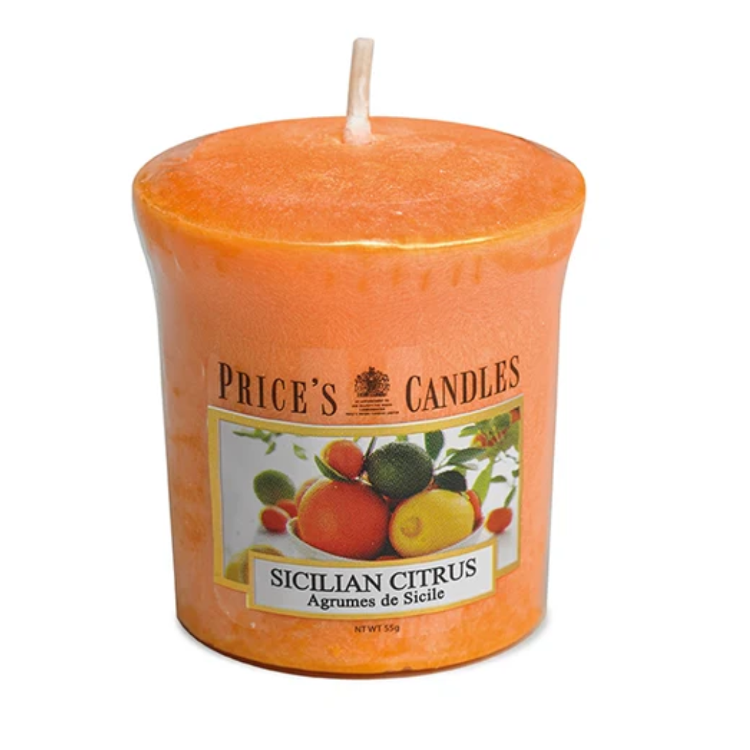 Price's Scented Candle  Sicilian Citrus