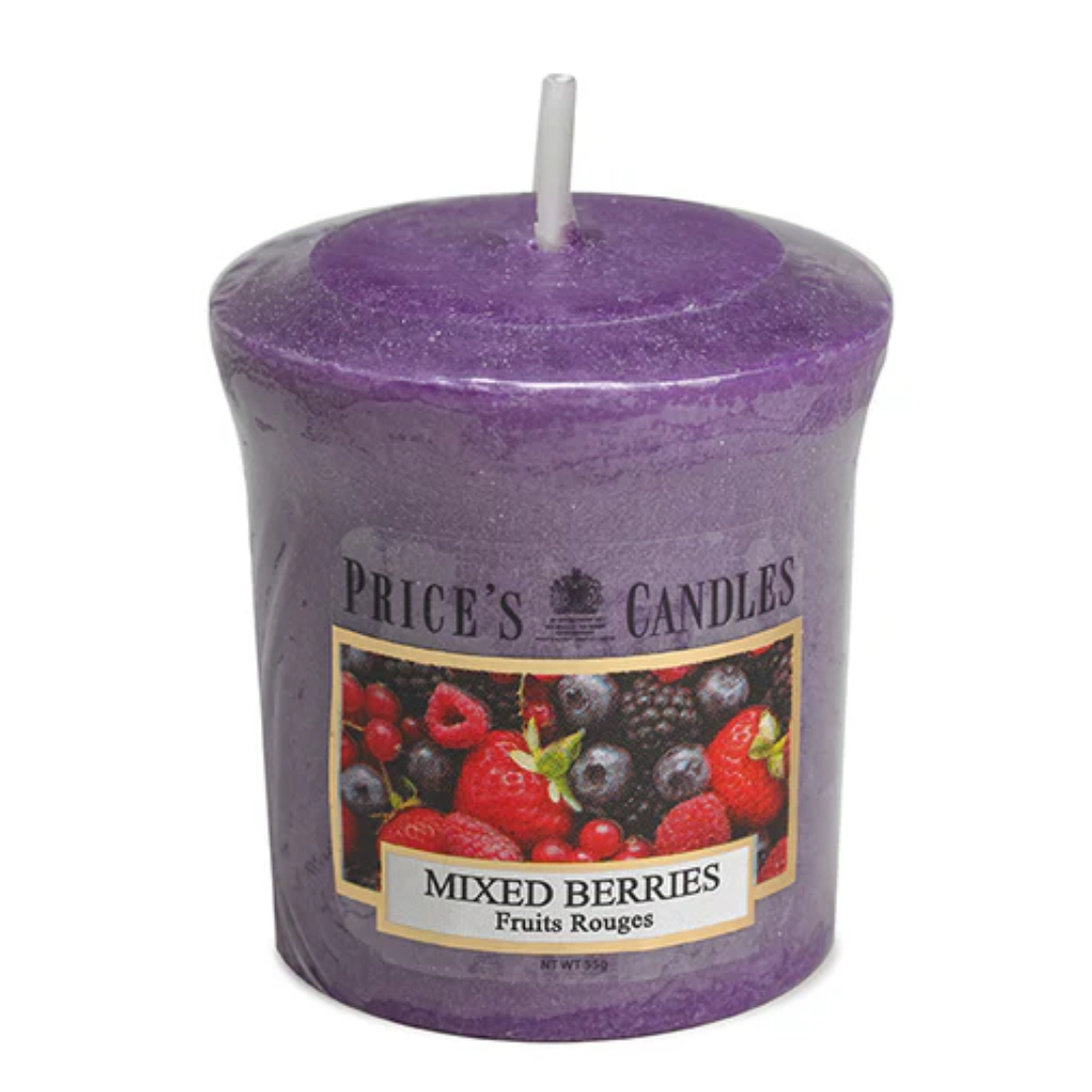 Price's Scented Candle Mixed Berries